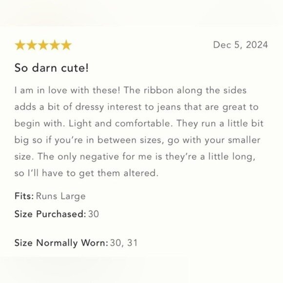 NWT Size 33 Tall (Waist 20.25") - The Adi Tuxedo Mid-Rise Flare Jeans by Pilcro - Picture 11 of 16